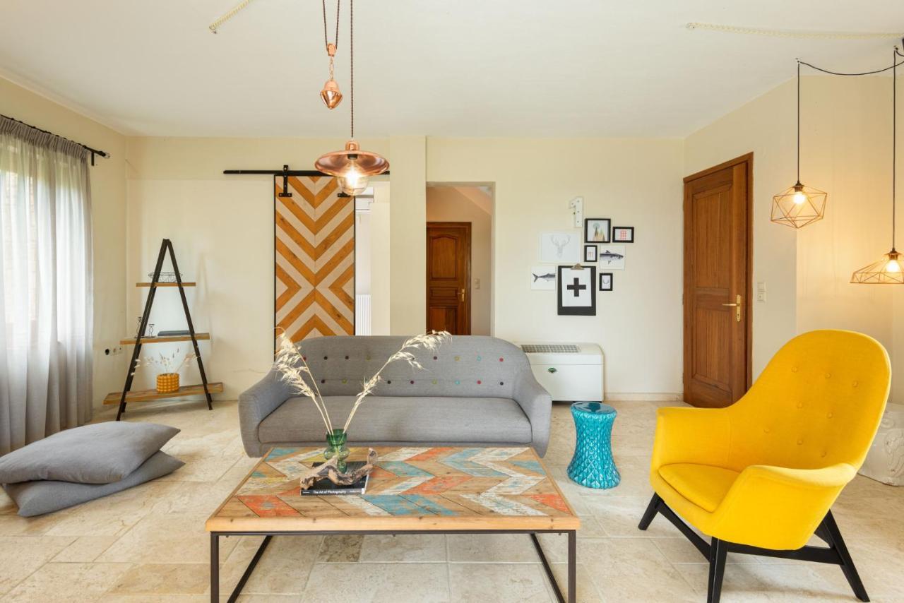 Villa Louise, Trani Ammouda #Feelslikehome オルモス・パナギアス エクステリア 写真